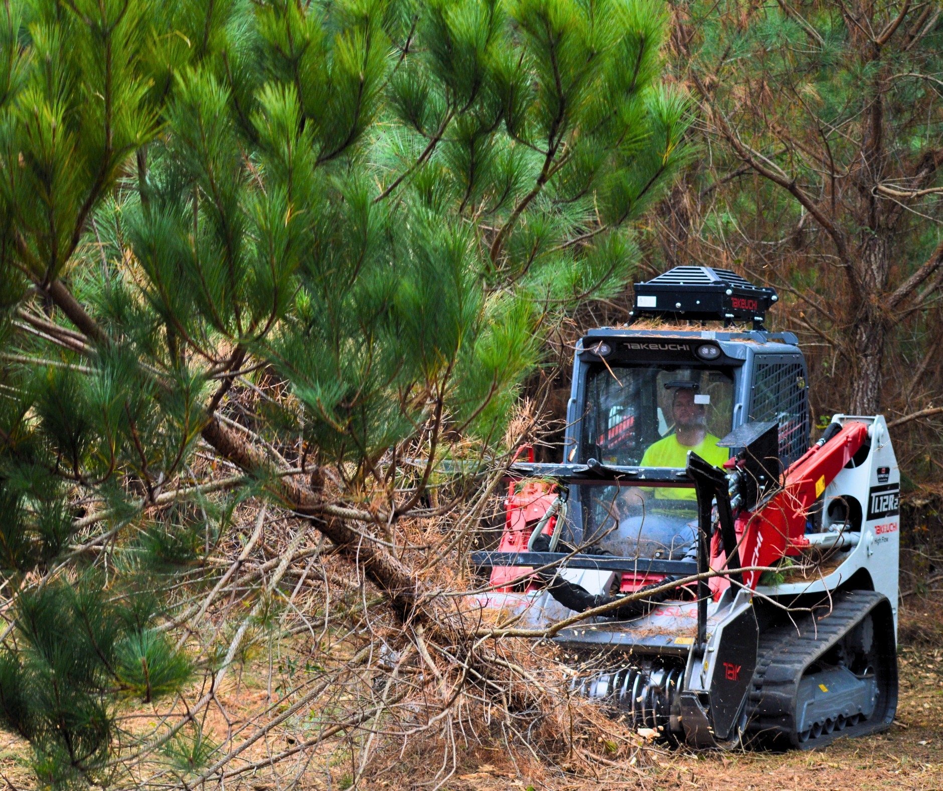 Professional operator at work